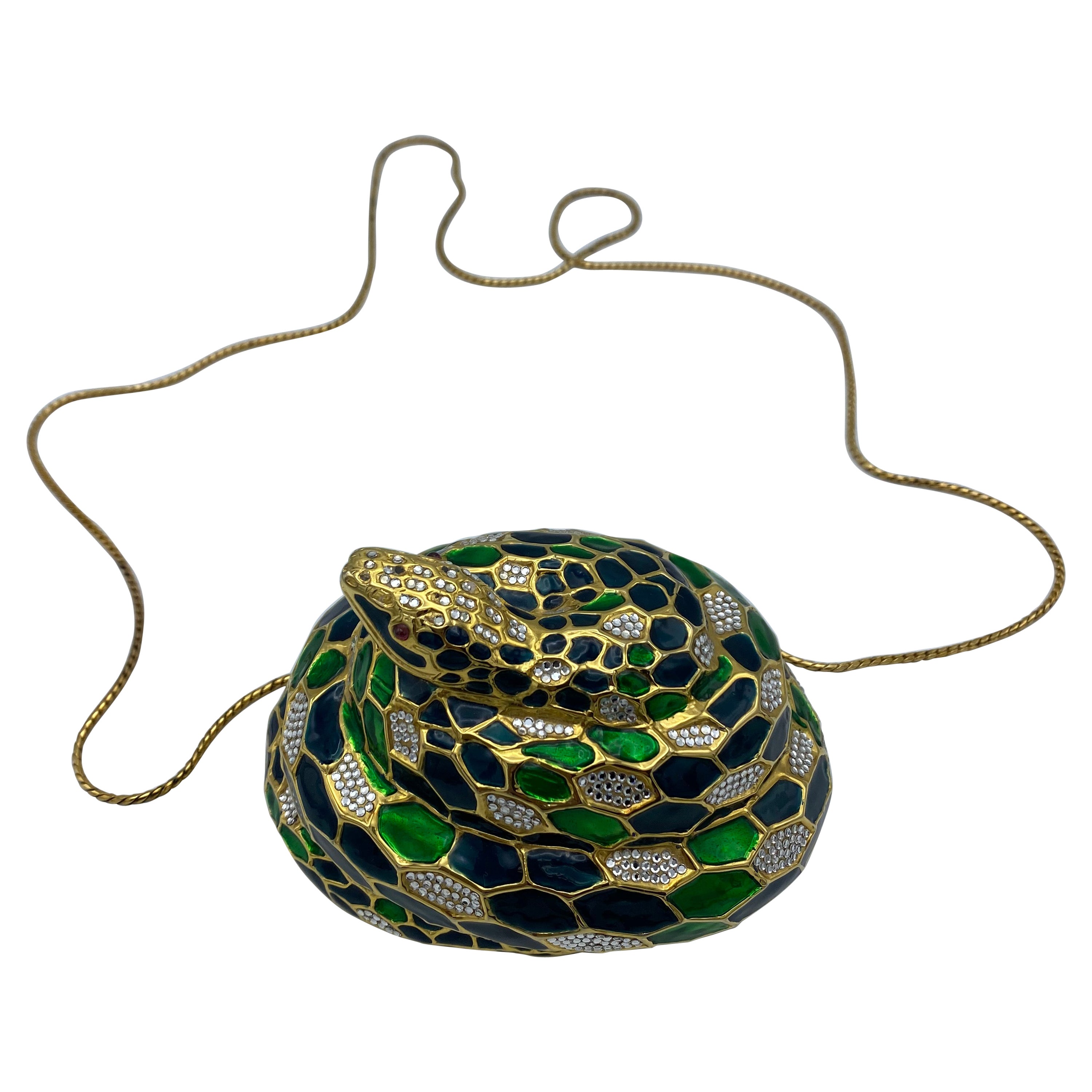 Judith Leiber Snake Crossbody Bags for Women | Mercari